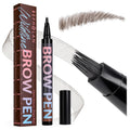 4D Liquid Eyebrow Pen Waterproof hair-like strokes Dark Brown 33