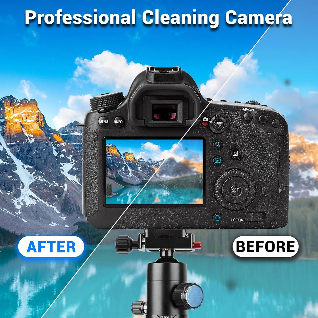 Camera Lens Cleaning Kit, 10-in-1 Camera Cleaning Kit | Camera Lens Cleaner and Camera Accessories, Includes Lens
