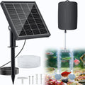 Solar Pond Aerator with Battery Backup, 3W Solar Air Pump for Pond 24/7 Oxygenation, 3 Working Modes & Low Noise for