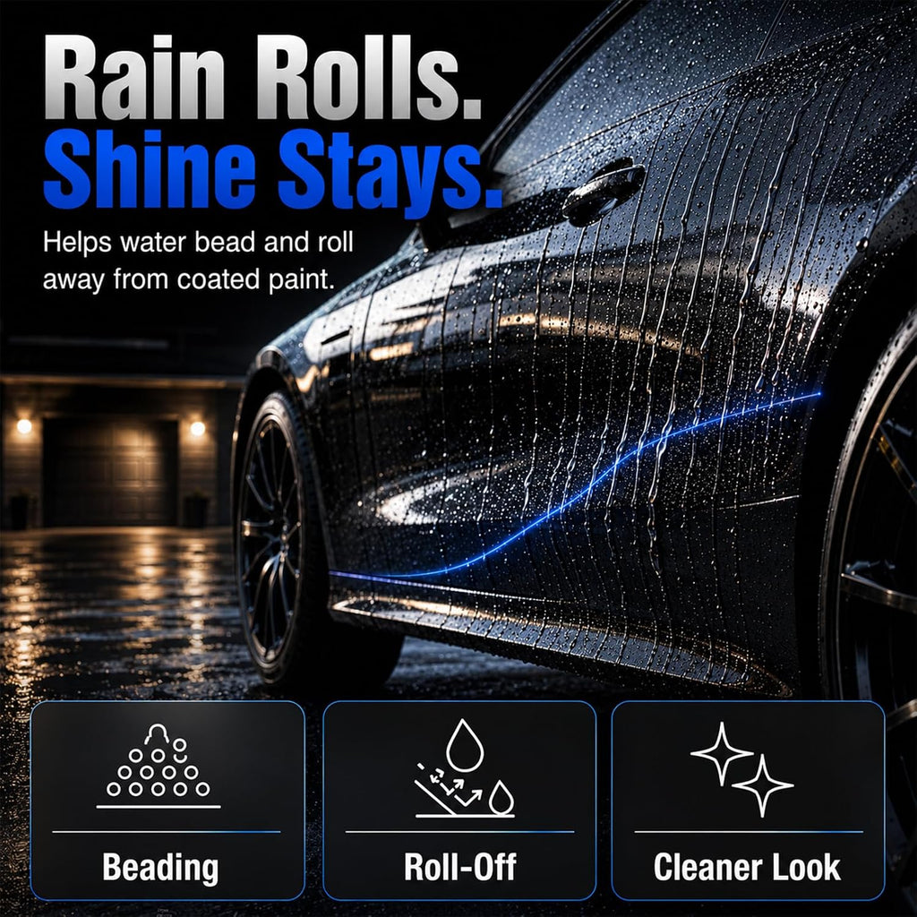 Car Ceramic Coating for Cars, Shiny Car Stuff Car Wax, 17.5 oz | Quick Effect Coating Agent for Car, Long-lasting