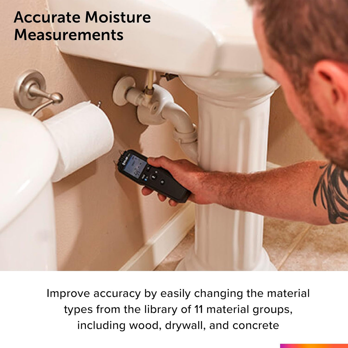 Flir MR55 Pin Moisture Meter with Bluetooth