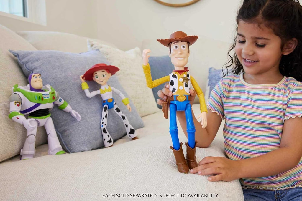 Disney Pixar Toy Story Large Action Figure, Posable Buzz Lightyear Collectible in Spacesuit Look, 12-inch Scale
