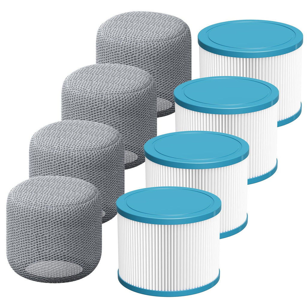 RELXTIME Inflatable Hot Tub Filter Replacement for All RELXTIME ALEKO Wejoy