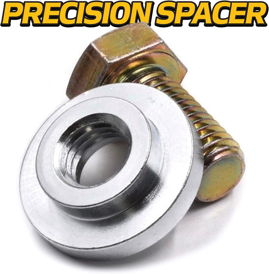 Improved Steering Sector Gear Plate fits Husqvarna TC & TS Series Lawn Tractors - Includes Precision Machined Pivot