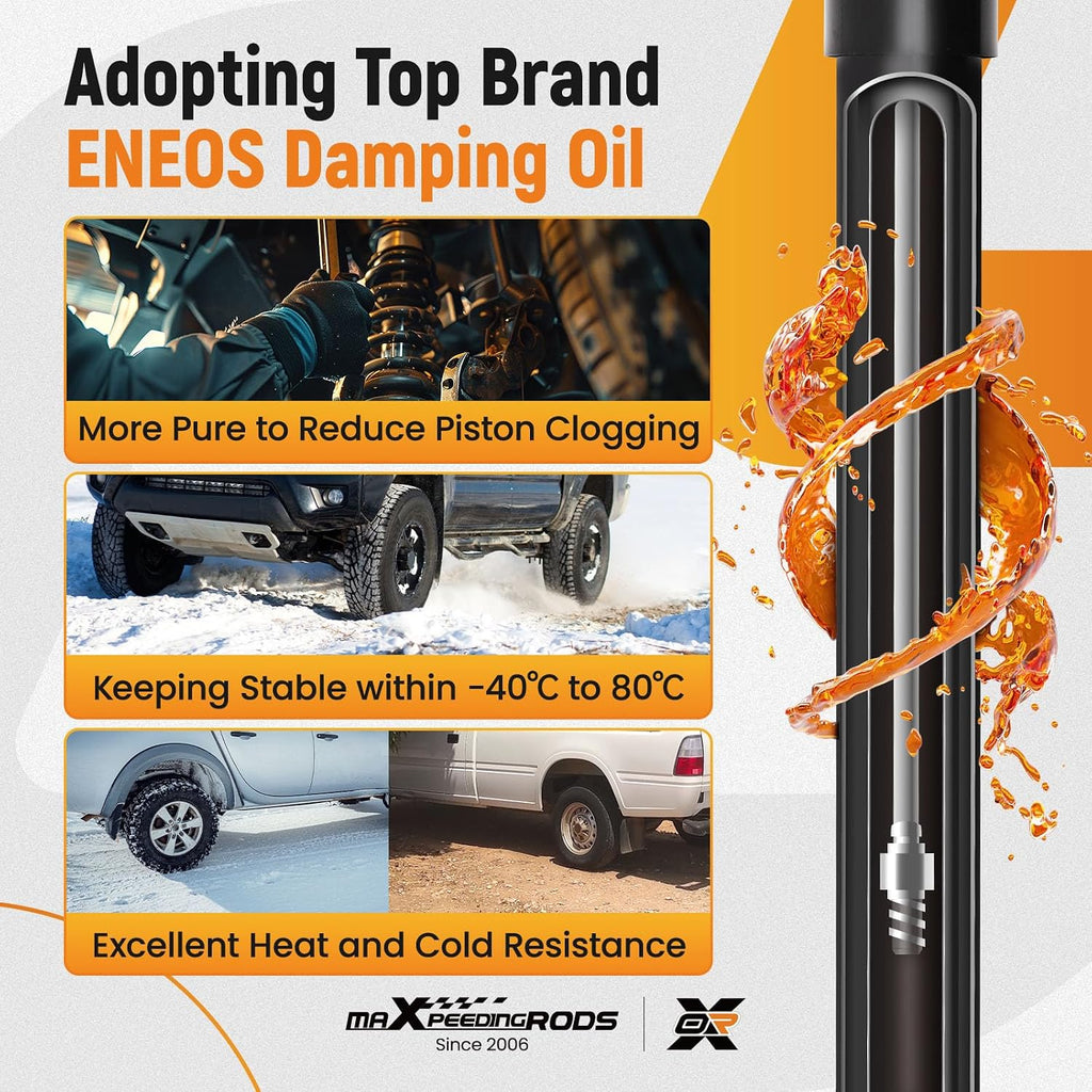 maXpeedingrods 2Pc Rear Shock for Chevy Silverado 1500 1999-2006