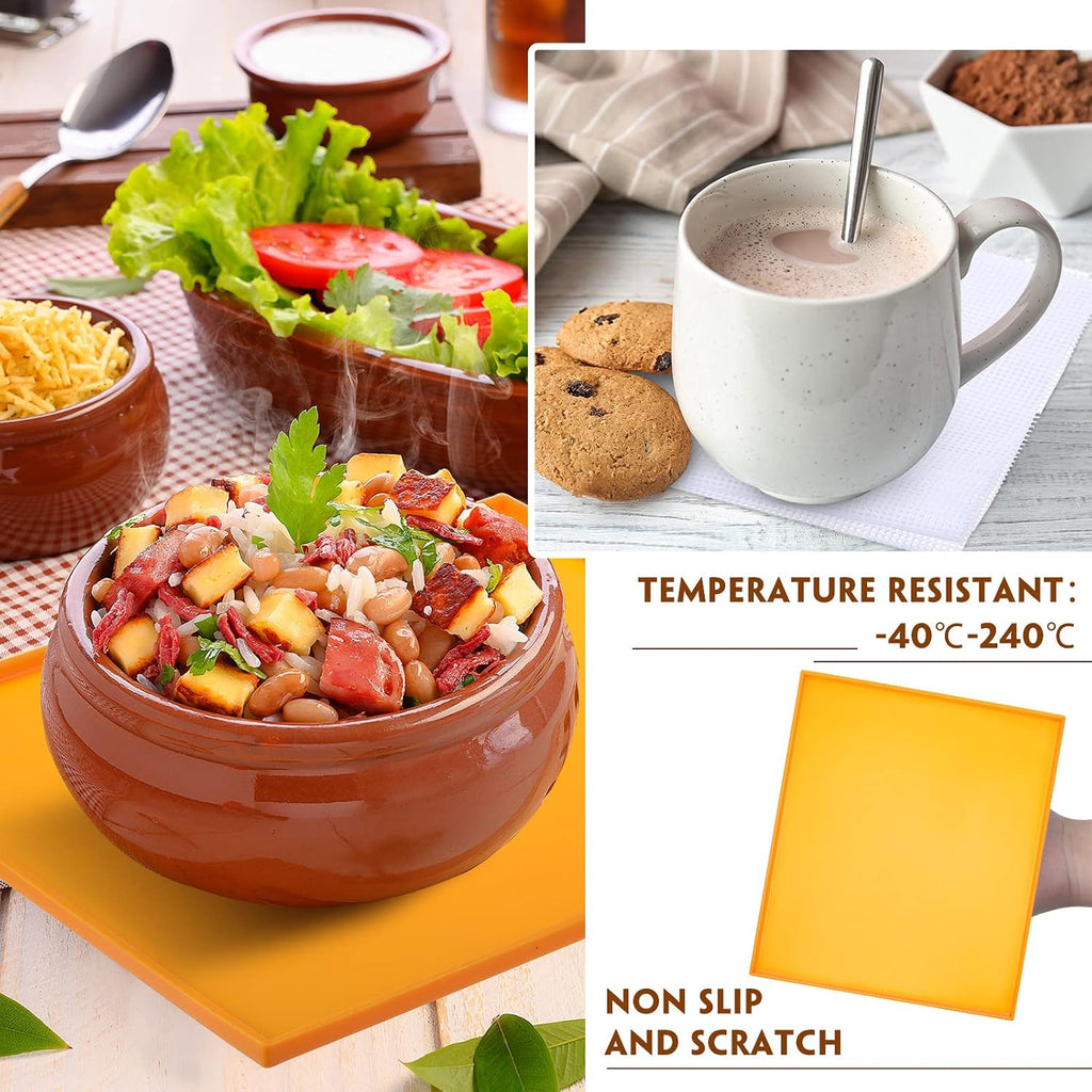 8 Silicone Dehydrator Mats & 10 Mesh Dryer Mats and 1 Baking Scraper, Reusable Non Stick Silicone Dehydrator Tray