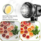 GVM 80W Photo Studio Lighting Kit, LED Video Light with Bowen Mount 23.6" Softbox, Tripod Stand, Continuous Output