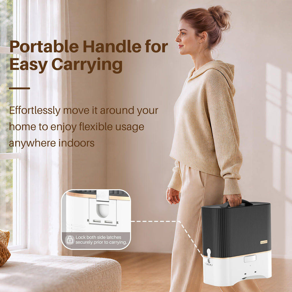 Touchless Vacuum Dustpan 27,000Pa Suction 7L Large Dustbin Auto/Manual Mode