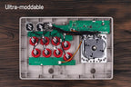 Arcade Stick for Switch & Windows, Arcade Fight Stick Support Wireless Bluetooth, 2.4G Receiver and Wired Connection