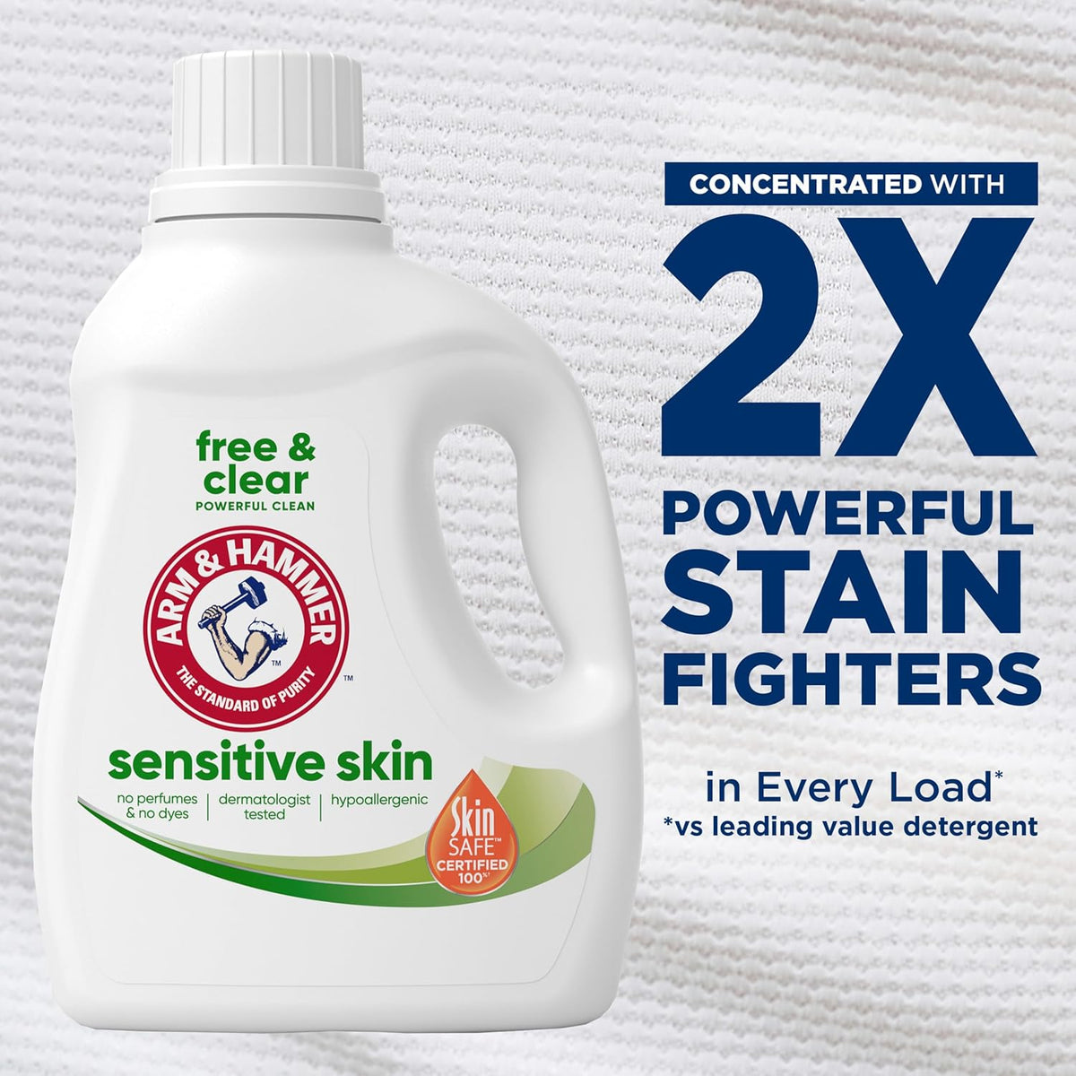 Sensitive Skin Free & Clear Liquid Laundry Detergent