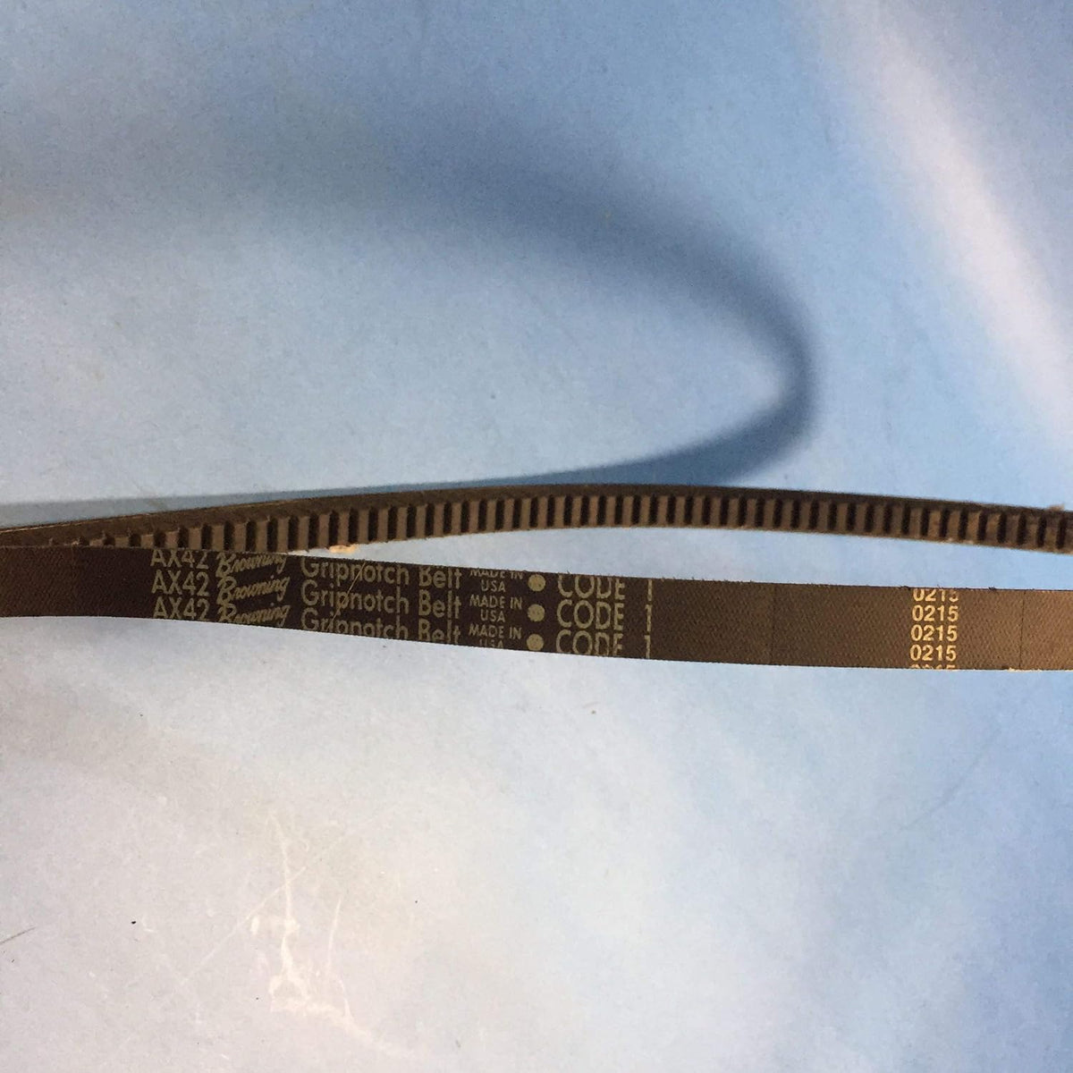 Browning AX42 Gripnotch Belt, AX Belt Section, 43.3 Pitch Length