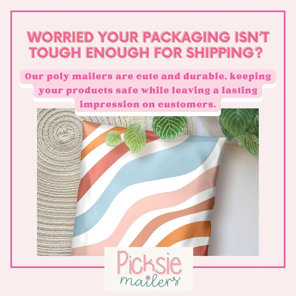 10x13 Poly Mailers Variety Pack Cute Shipping Bags Mailer