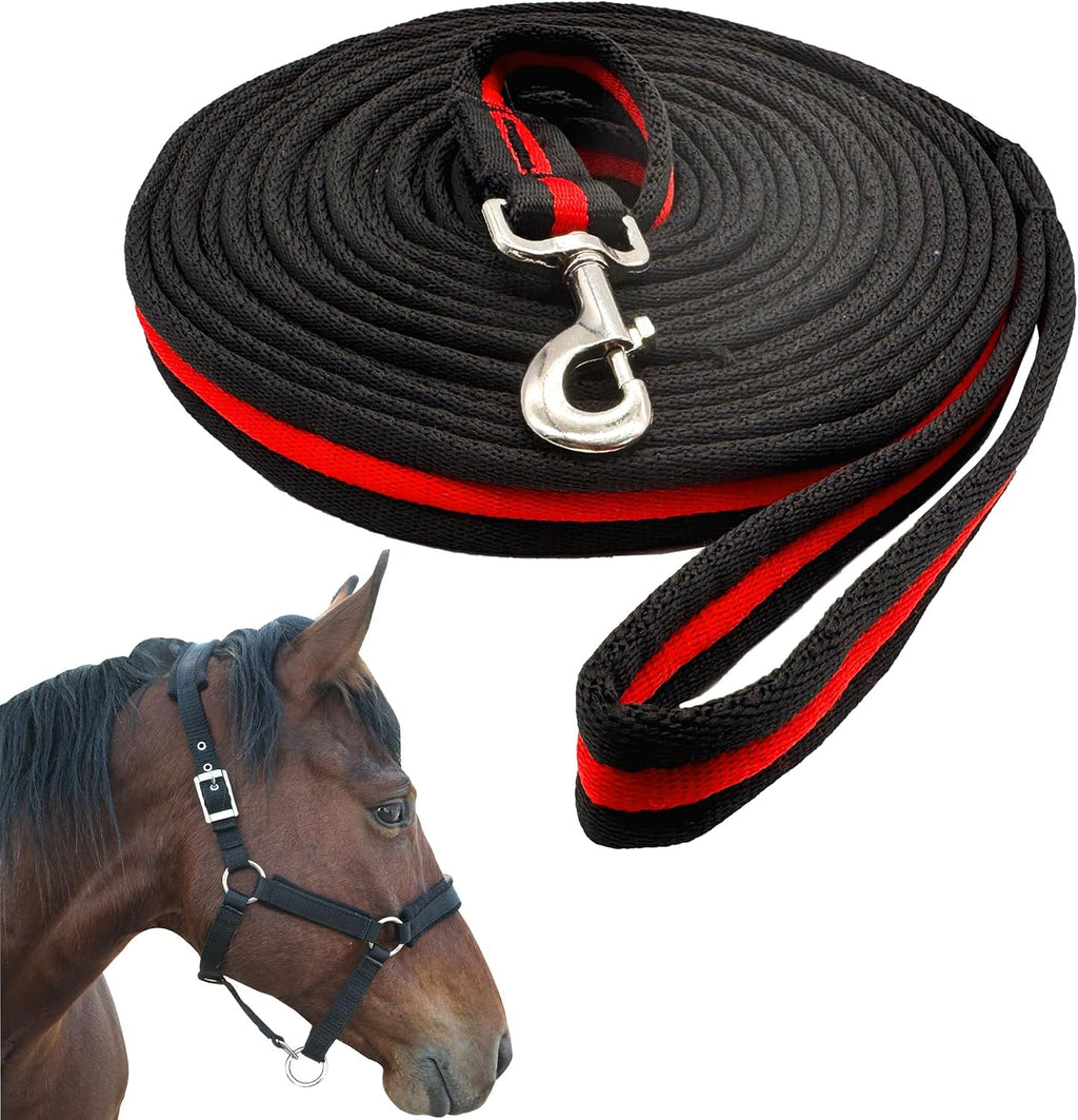 Lunge Line for Horse, Premium Equine Lunge Line with Swivel Bolt Snap for Accurate Equestrian Training, Competition
