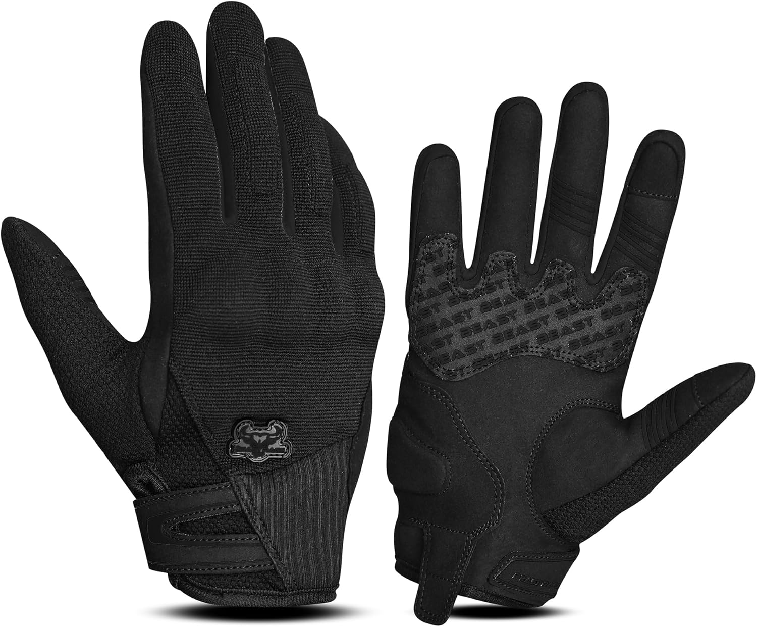 Summer Motorcycle Gloves–Breathable Touchscreen Riding Gloves for Men Women, Lightweight Off-Road Racing Guantes with