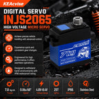 KEAcvise 2-Pack 7KG Sub-Micro Digital Servo, Waterproof, 180°