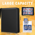 Card Binder 4 Pocket‑Holds Up to 400 Cards