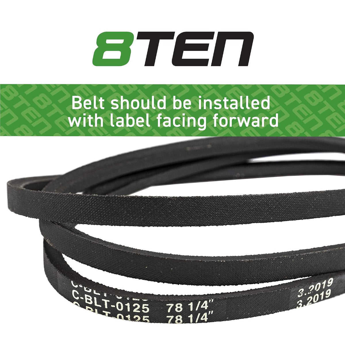 8TEN Drive Belt for MTD Cub Cadet 954-0461 754-0461