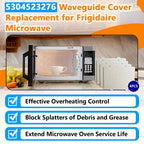 4PCS 5304523276 Waveguide Cover Replacement