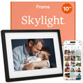 Digital Picture Frame, Load from Phone Capability, 10" Black