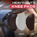 Professional Knee Pads with High Density Hard PP Cap