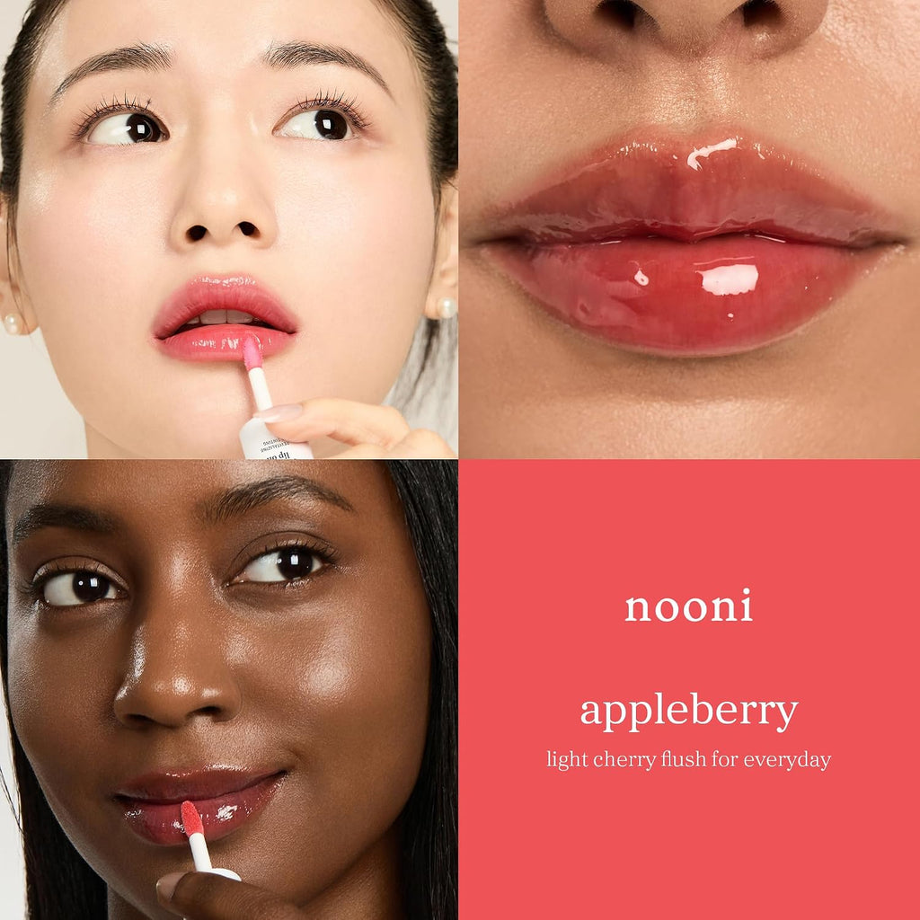 Korean Lip Oil - Appleberry - pH Color-Changing Plumping Lip Gloss