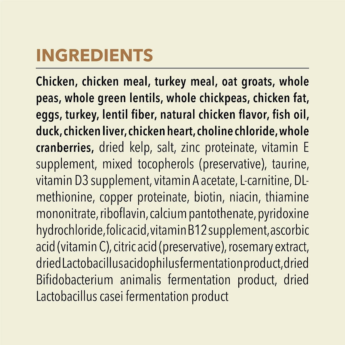 Dry Cat Food Senior Entrée Chicken Turkey and Duck 4lb Bag