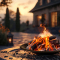 Fire Bowl - 24in Firepit Insert for DIY Fire Ring or Replacement - High Temp Finish - Firepits for Outside Wood