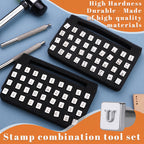 Leather Stamping Tools, 75 Pcs Leather Carving Tools
