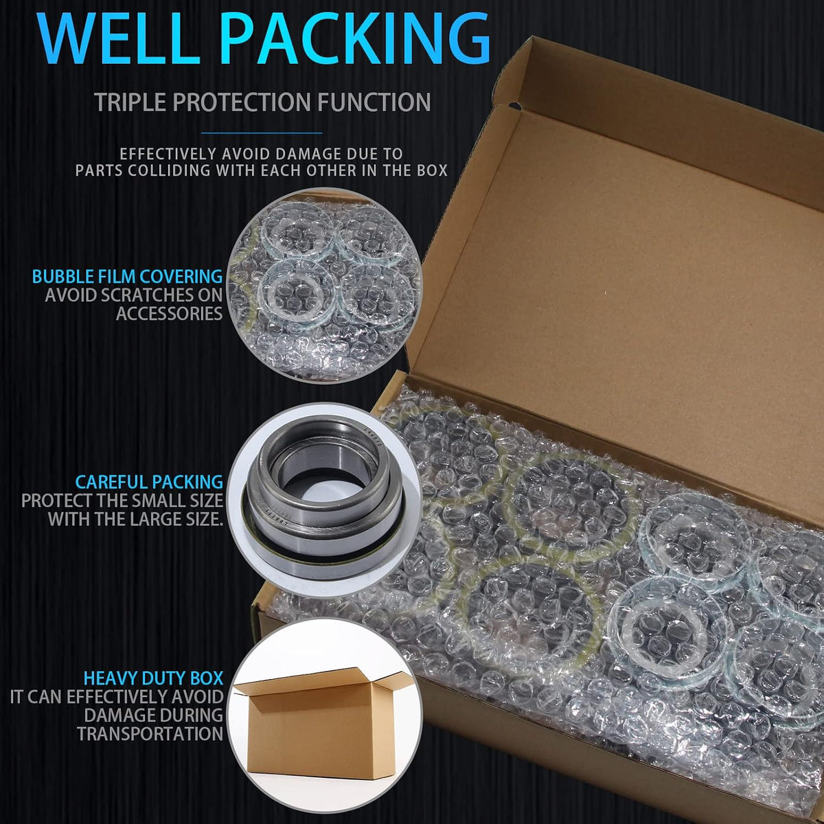 4 Sets 3500 LB L68149 L44649 Boat Trailer Axle Bearing Kits