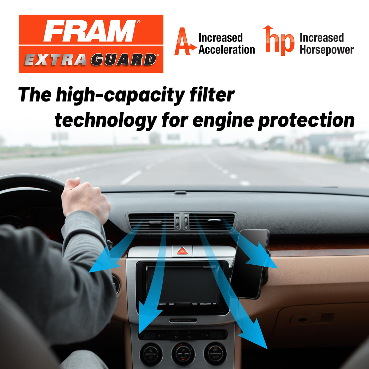 FRAM CA12295 Extra Guard Engine Air Filter