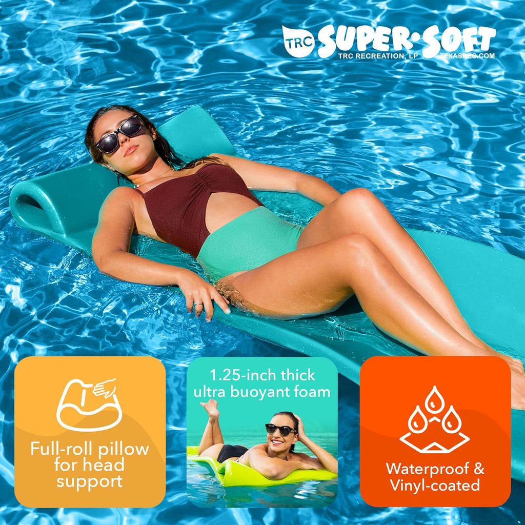 Foam Swimming Pool Float, Floating Water Lounger, Splash 1.25”