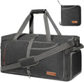 65L Travel Duffel Bag, Foldable Weekender Bag with Shoes Compartment for Men Women Water-proof & Tear Resistant