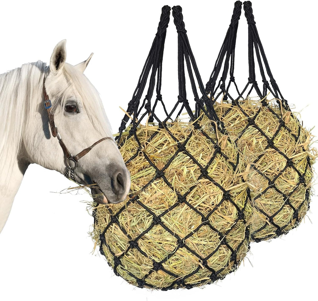 Hay Net for Horses,Slow Feed Hay Bag for Horses Goat Sheep
