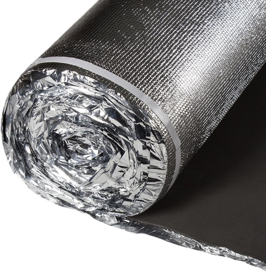 Vapor Barrier Flooring Underlayment - 3in1 Silent Padding - 2mm w/Overlap and Tape Attached - IIC 65 - Bestlaminate