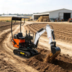 0.8T Hydraulic Excavator Compact Crawler Machine for Farm and Landscaping