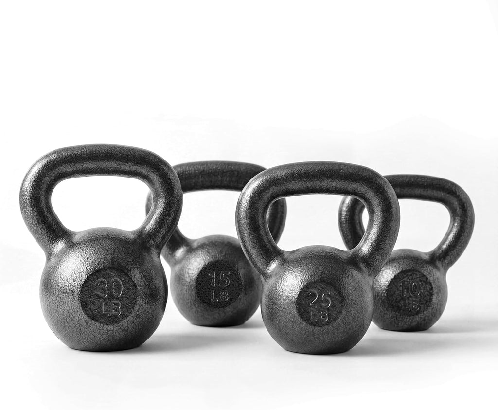 Barbell Cast Iron Kettlebell - Singles and Sets, Multiple Weight Choices