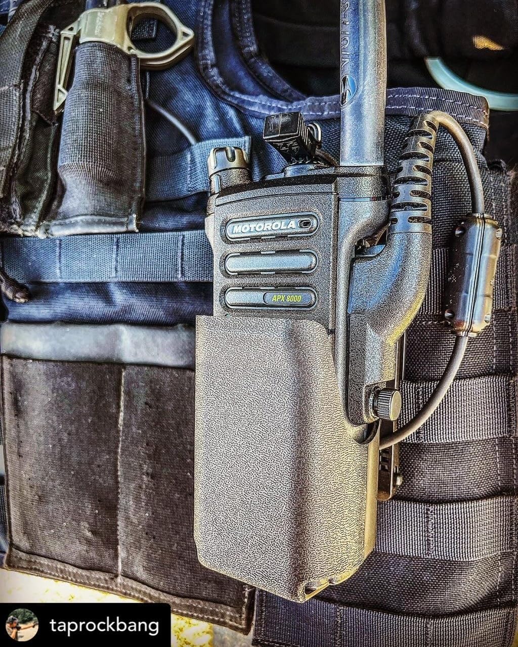 Model 5001 Portable Radio Case, Radio Holster Compatible with Motorola APX6000 & APX8000 Radios