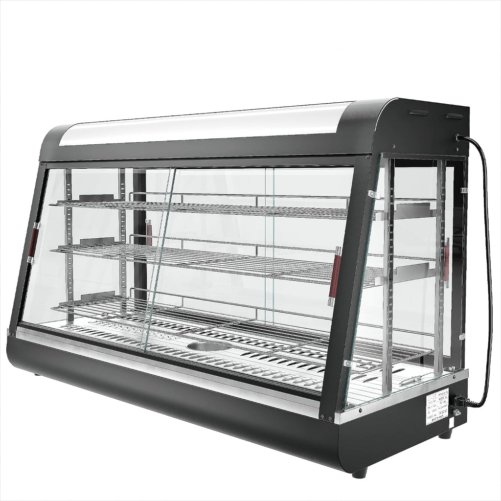 48" Countertop Food Warmer,3-Tier Countertop Warmers Display