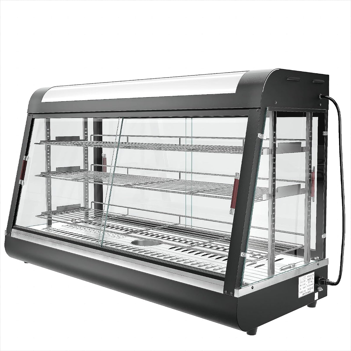 48" Countertop Food Warmer,3-Tier Countertop Warmers Display
