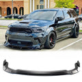 Front Bumper Lip Splitter 4Pcs For Dodge Durango SRT Hellcat 2021-2026
