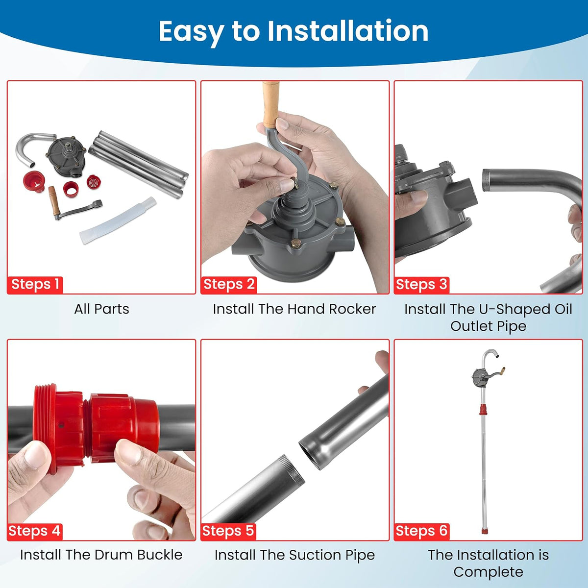 Hand Operated Drum Pump