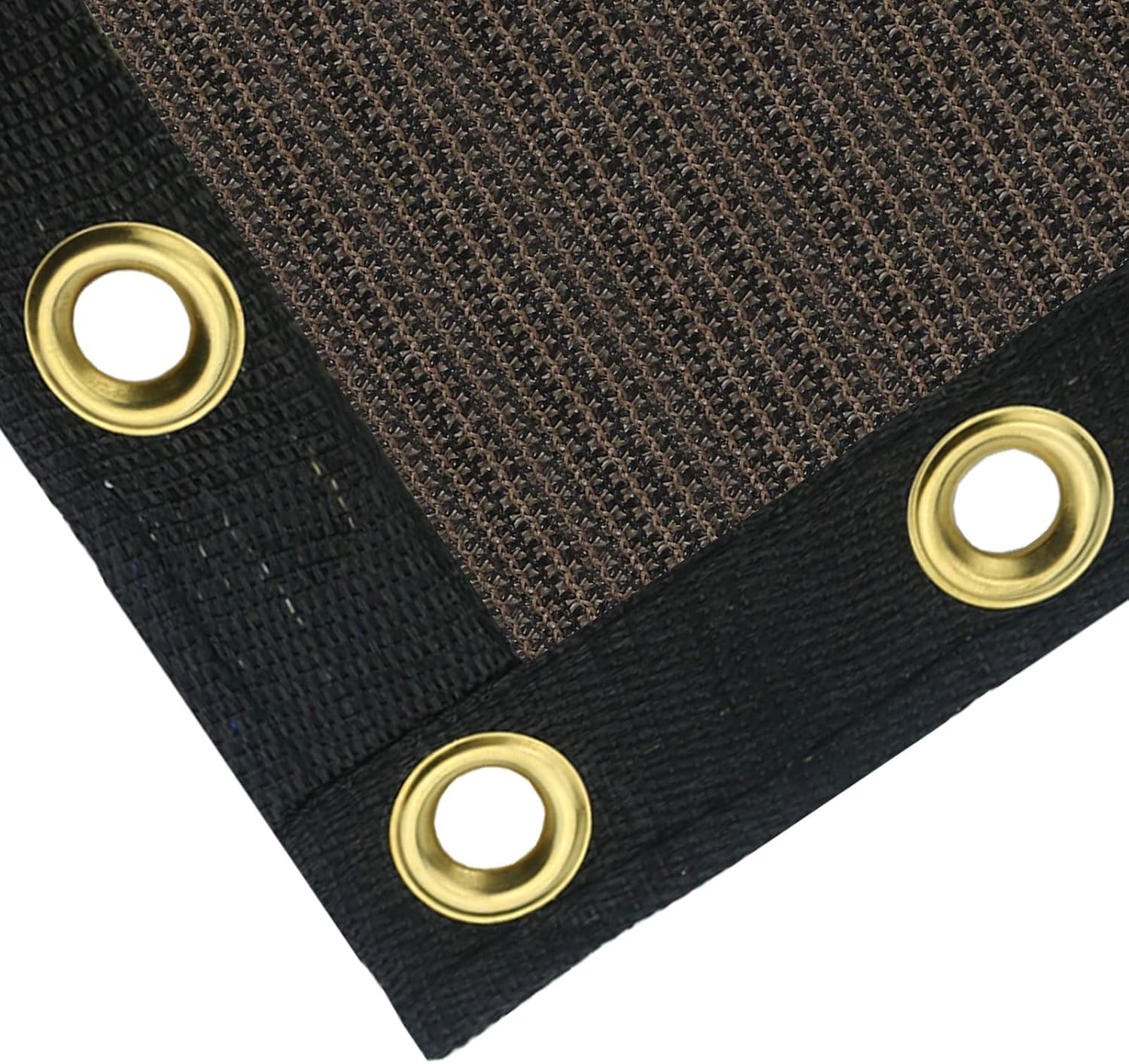 6 ft x 50 ft Privacy Screen Fence Heavy Duty Fence Cover Brown