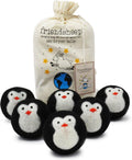 Wool Dryer Balls, Organic Reusable Fabric Softener Alternative for Laundry, Handmade, Fair Trade, Hypoallergenic