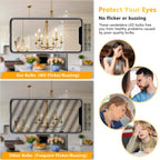 Dimmable E12 Candelabra LED Bulb 2700K Warm White 12-Pack