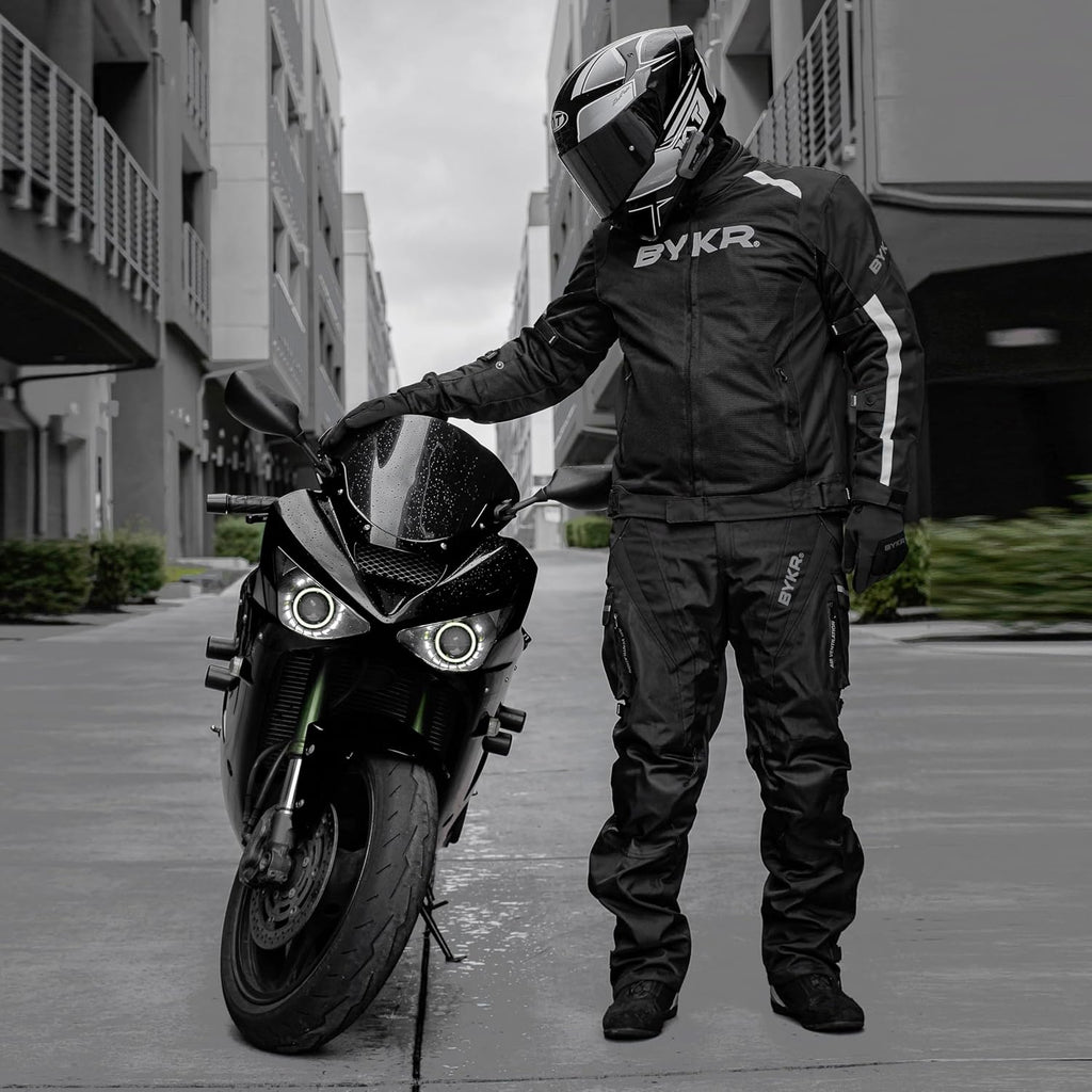 Mesh Motorcycle Jacket For Men Dual Sports Adventure Breathable Riding Protective Motorbike Jackets Enduro CE Armored