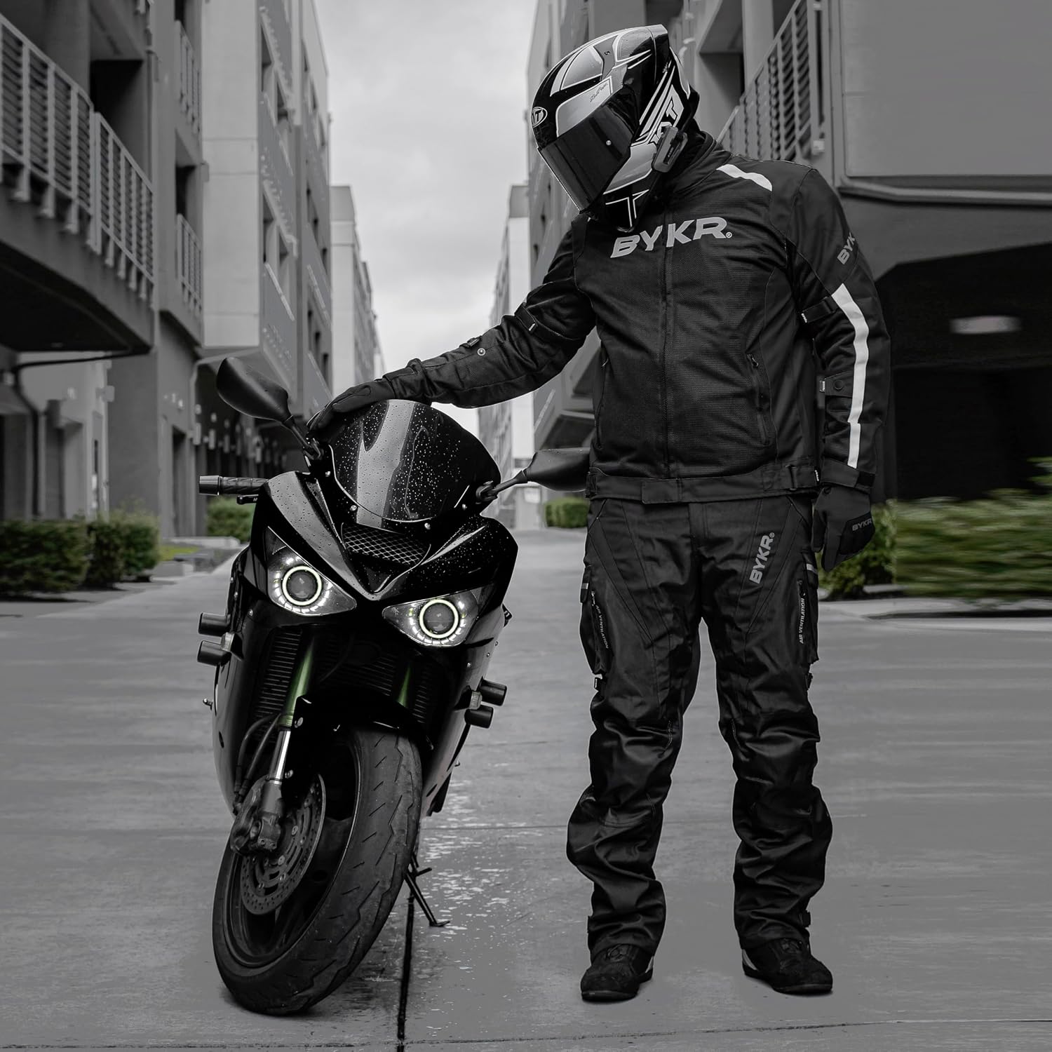 Mesh Motorcycle Jacket For Men Dual Sports Adventure Breathable Riding Protective Motorbike Jackets Enduro CE Armored