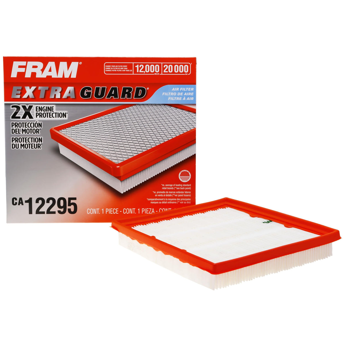 FRAM CA12295 Extra Guard Engine Air Filter