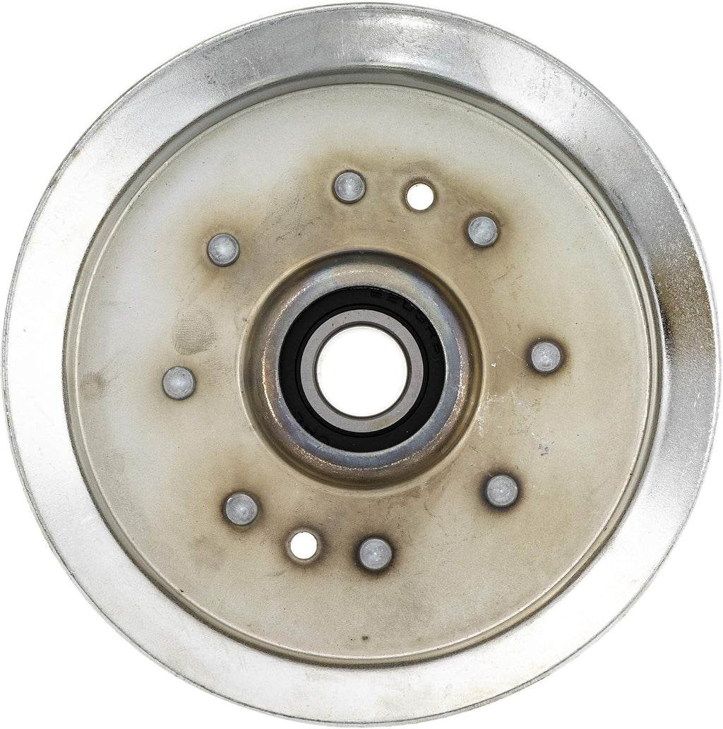 8TEN Flat Idler Pulley for John Deere L120 L130 D170 D100 L118 L111 L108 Cub Cadet XT1-LT42 XT1-LT46 XT2-LX46