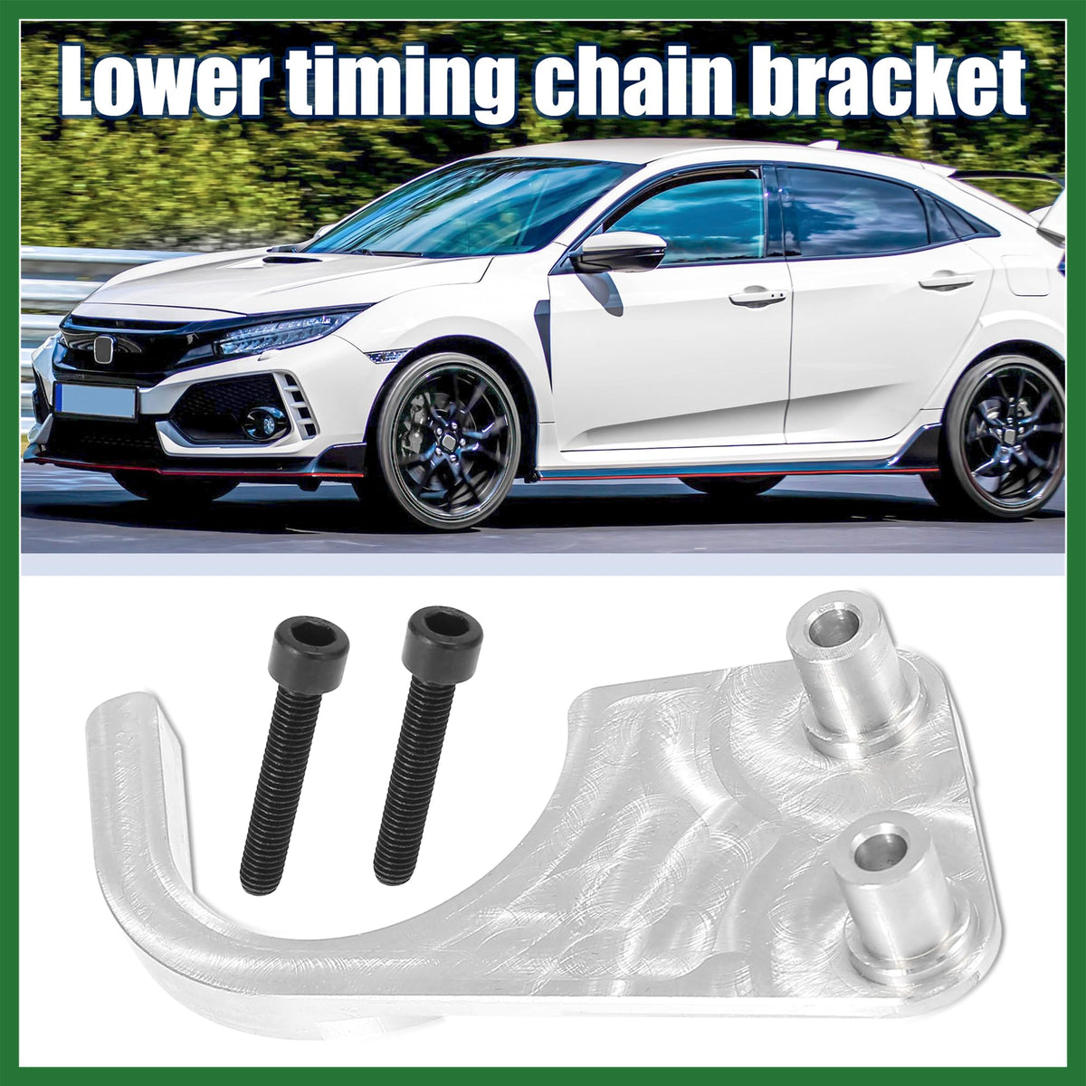 Motoforti Lower Timing Chain Guide Bracket for Honda Civic Si K20 K24