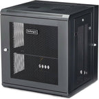 StarTech 12U Wall-Mount Cabinet, 19in, 4-Post, 16in Deep, 198lb (RK12WALHM)
